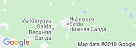 Nizhnyaya Salda map